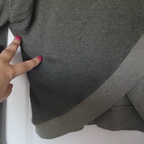 Anthro Sundry Only Good Days Cross Back Hoodie, 2 - Picture 9 of 10